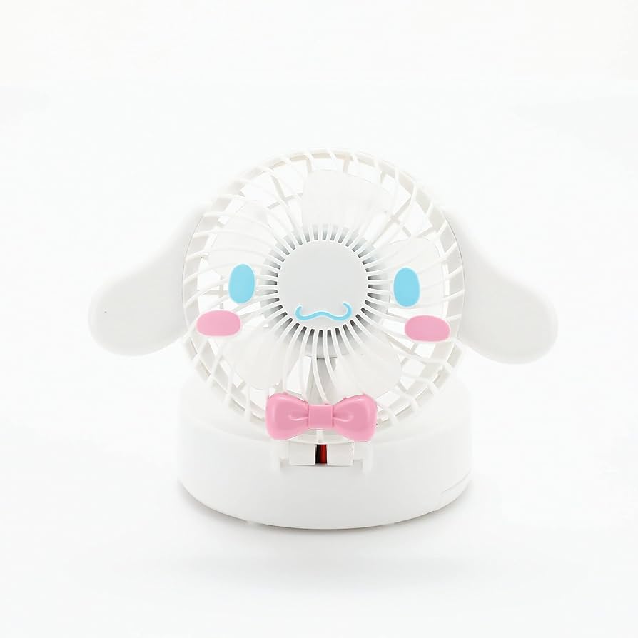 サンリオ　シナモロール　リビング　扇風機　正常可動品　耳あります‼︎ サンリオ シナモロール リビング 扇風機 正常可動品 耳あります‼︎